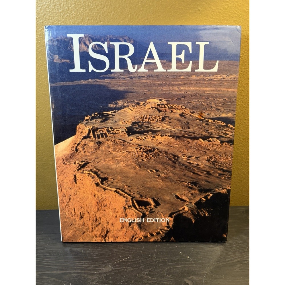 Vintage Israel Coffee Table Book by Steimatzky - English Edition 1994